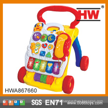 High Quality Educational Musical Plastic Baby Walker